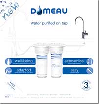 Domeau Crystal+ roll-up banner