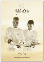 Constance Hotels press kit 2010